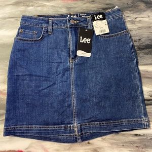 LEE Jeans Mid Rise Denim Skort Size 6M